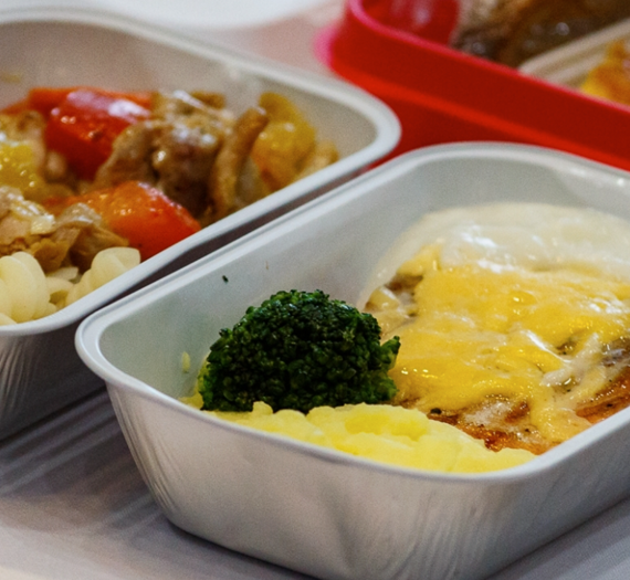 Recipient cu folie de aluminiu de aviație