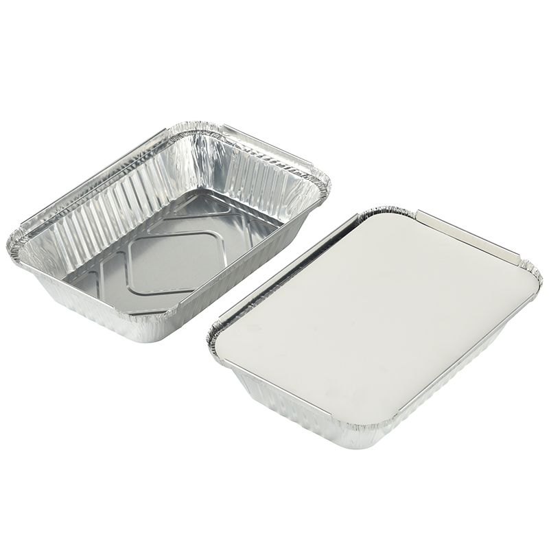 Container de folie de aluminiu aluminiu de 850 ml IK220S