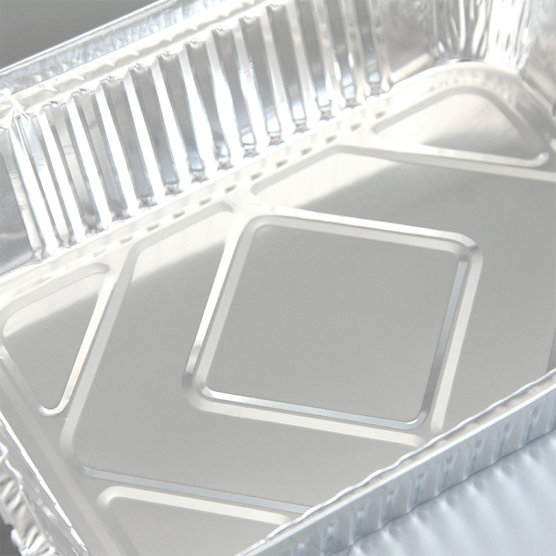 Container de folie de aluminiu oblong 1900 ml IK260