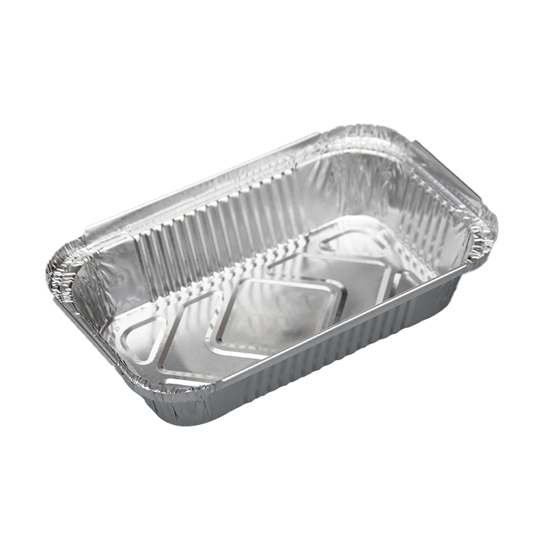 Container de folie de aluminiu aluminiu de 400 ml IK175
